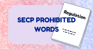secp prohibited words