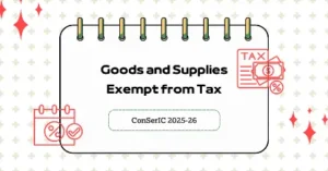 list of goods exempted from sales tax pakistan