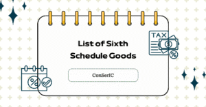 sixth schedule goods fbr