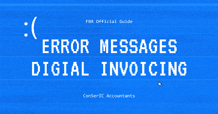 error messages guide fbr di