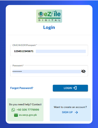 ezfile login
