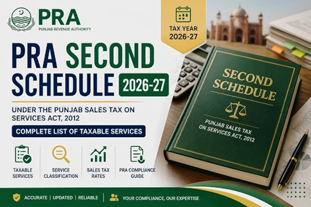 PRA second schedule FY 2026-27