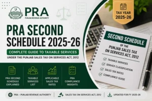 pra second schedule 2025-26