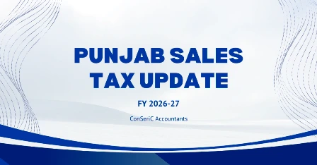 Punjab sales tax updates FY 2026-27