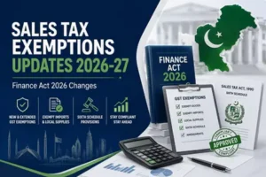 GST Exempted Goods Pakistan