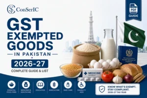 GST exemption Pakistan PDF list and guide